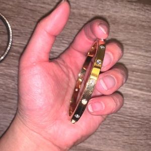 Kate Spade Crystal Hinge Bangle